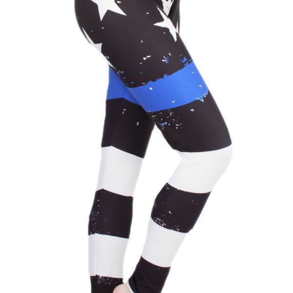 Police Leggings thin blue line leggings